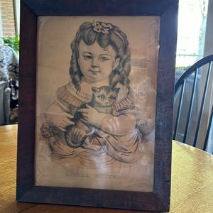 Currier & Ivs “Little Kitty Picture